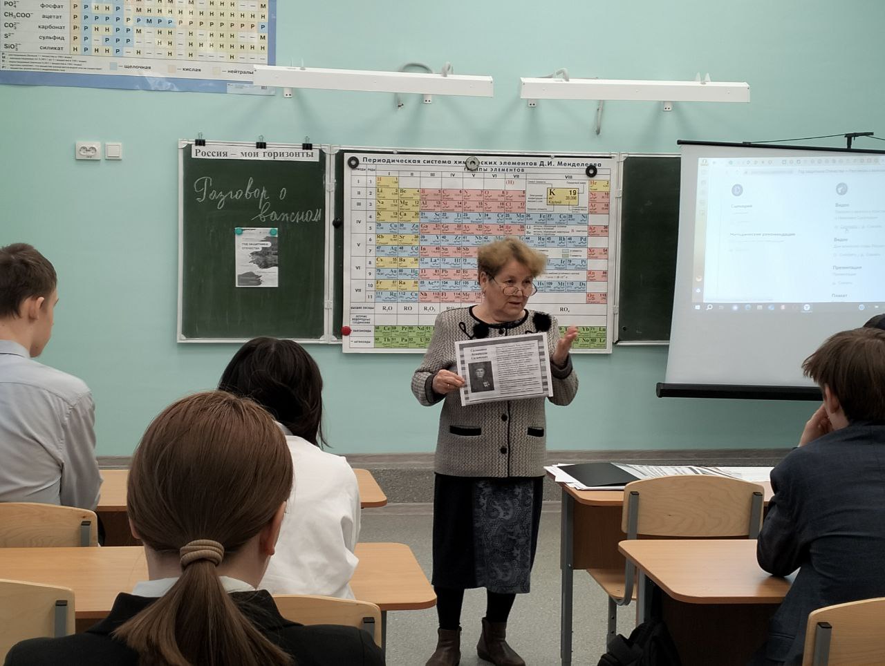 Внеурочное занятие «Разговоров о важном» на тему «Год защитника Отечества».